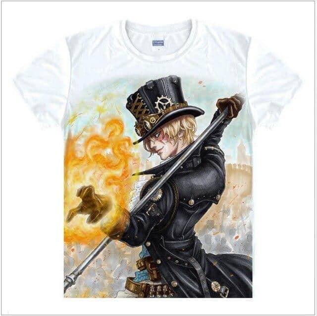 T-Shirt One Piece Sabo Steampunk