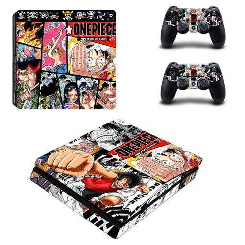 Stickers PS4 One Piece Luffy Wanted