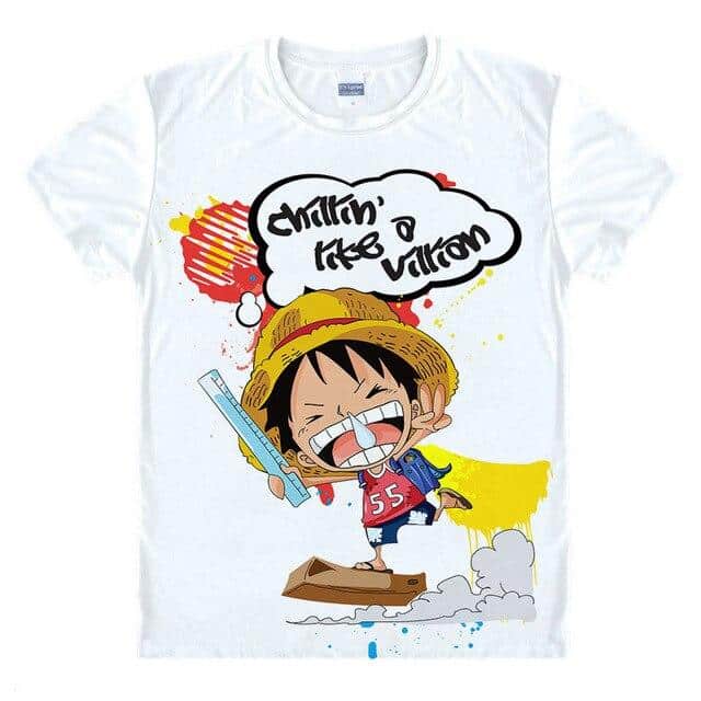 T-Shirt One Piece Luffy Enfant