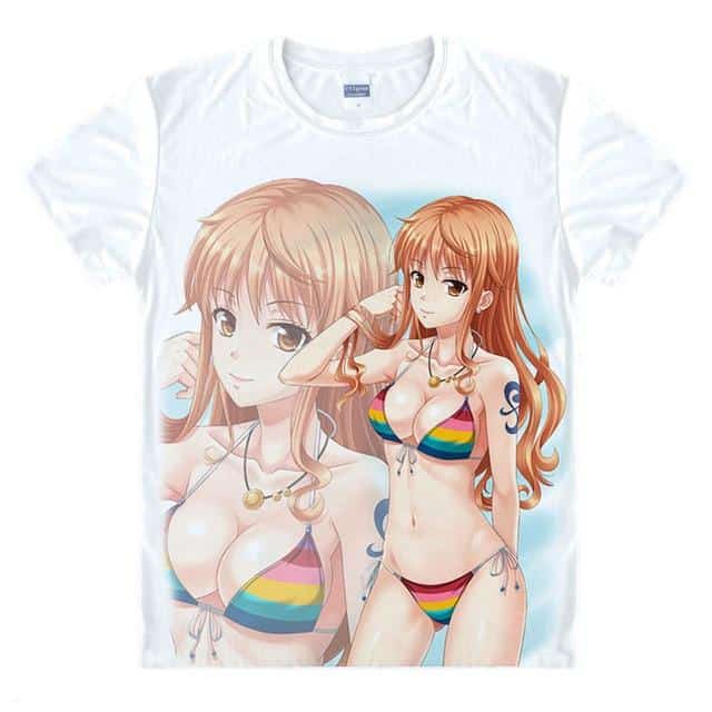 T-Shirt One Piece Nami Bikini