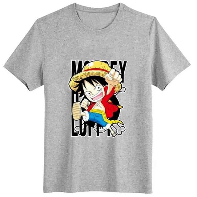 T-Shirt One Piece Luffy Go à l'Aventure