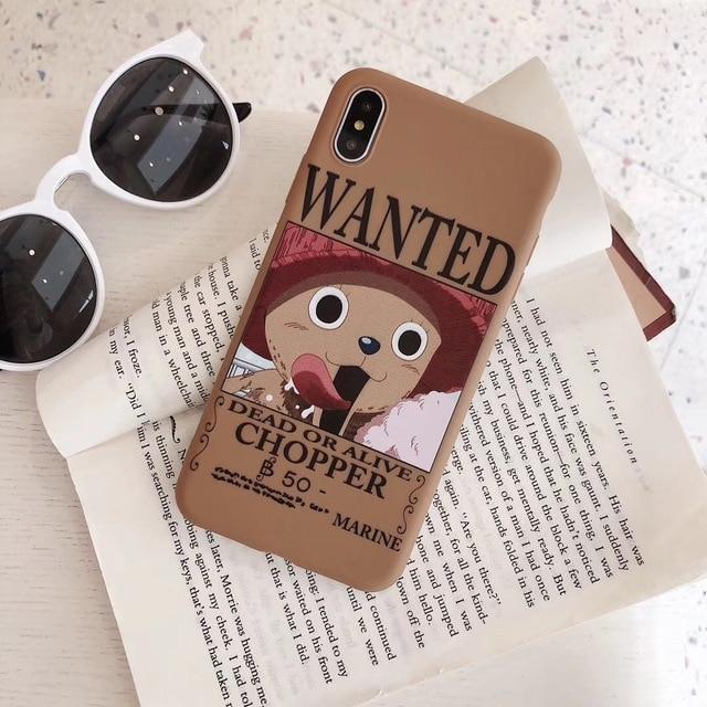 Coque One Piece Iphone Luffy Wanted