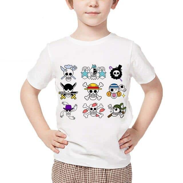 T-Shirt One Piece Enfant Jolly Roger