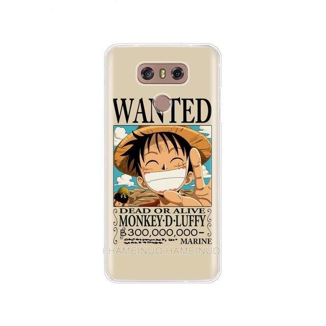 Coque One Piece LG Luffy Wanted