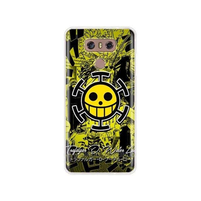 Coque One Piece LG Jolly Roger Law