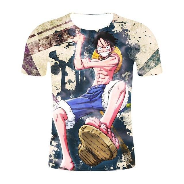 T-Shirt One Piece Femme Luffy