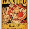 Poster One Piece Baggy Wanted