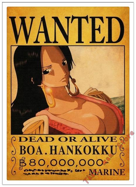 Poster One Piece Boa Hancock Wanted