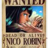 Poster One Piece Nico Robin Wanted